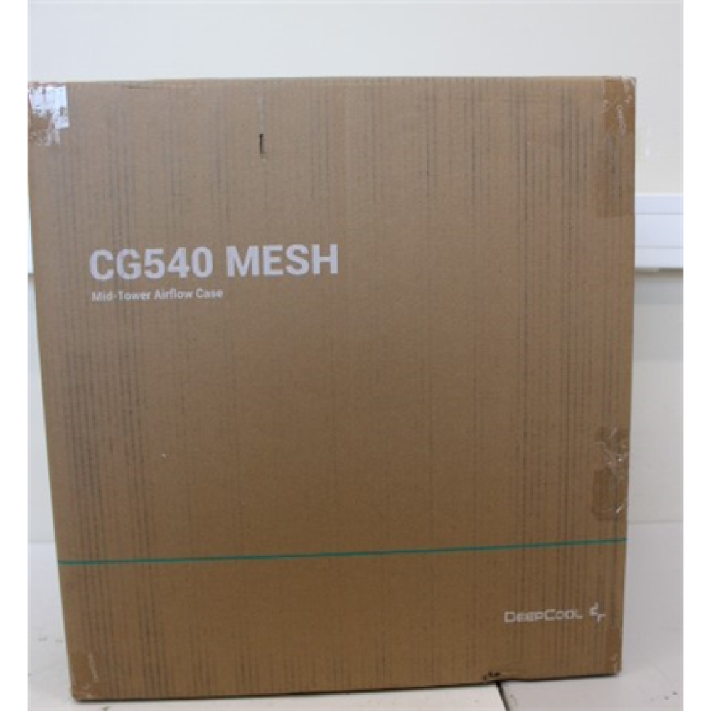 SALE OUT. Deepcool CG540 MID TOWER CASE , Deepcool , Case , CG540 , Black , Mid Tower , DAMAGED PACKAGING , Power supply included No , ATX PS2