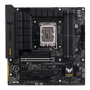 Asus , TUF GAMING B760M-PLUS D4 , Processor family Intel , Processor socket LGA1700 , DDR4 DIMM , Memory slots 4 , Supported hard disk drive interfaces SATA, M.2 , Number of SATA connectors 4 , Chipset Intel B760 , mATX