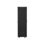Lanberg , Rack cabinet 19 free-standing 42U/600x600 (flat pack) with mesh door, LCD , FF01-6642-23BL , Black