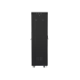 Lanberg , Rack cabinet 19 free-standing 42U/600x600 (flat pack) with mesh door, LCD , FF01-6642-23BL , Black