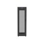 Lanberg , Rack cabinet 19 free-standing 42U/600x600 (flat pack) with mesh door, LCD , FF01-6642-23BL , Black