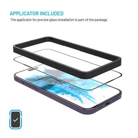 Fixed Samsung , Screen protector , Galaxy A27 5G , Tempered glass , Black , Full Cover 2.5D