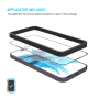 Fixed Samsung , Screen protector , Galaxy A27 5G , Tempered glass , Black , Full Cover 2.5D