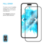 Fixed Samsung , Screen protector , Galaxy A27 5G , Tempered glass , Black , Full Cover 2.5D