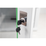 Digitus , Wall Mounting Cabinet , DN-19 09-U , Grey , IP protection class: IP20; Front door: Glass door, single opening; Cabinet type: Wall mounting cabinet; Equipment mounting depth min.-max.: 305-370 mm; Load capacity: 100 kg; Dimensions: 509 x 600 x 45