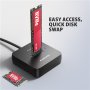 AXAGON , USB-C 10Gbps docking station for M.2 NVMe SSD , ADSA-M2C11L