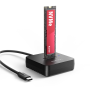 AXAGON , USB-C 10Gbps docking station for M.2 NVMe SSD , ADSA-M2C11L
