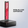 AXAGON , USB-C 10Gbps docking station for M.2 NVMe SSD , ADSA-M2C11L