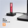 AXAGON , USB-C 10Gbps docking station for M.2 NVMe SSD , ADSA-M2C11L