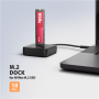 AXAGON , USB-C 10Gbps docking station for M.2 NVMe SSD , ADSA-M2C11L