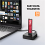AXAGON , USB-C 10Gbps docking station for M.2 NVMe SSD , ADSA-M2C11L