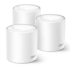 TP-LINK Deco X50 (3-pack) AX3000 Whole Home Mesh Wi-Fi 6 System , TP-LINK , Whole Home Mesh Wi-Fi 6 System , Deco X50 (3-pack) , 802.11ax , 574+2402 Mbit/s , Mesh Support Yes , MU-MiMO Yes , No mobile broadband , Antenna type Internal