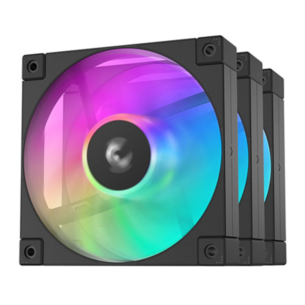 Deepcool , Performance 120mm Fan, 3-Pack , R-FD12-BKAPN3-G ARGB-3 IN 1