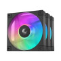 Deepcool , Performance 120mm Fan, 3-Pack , R-FD12-BKAPN3-G ARGB-3 IN 1