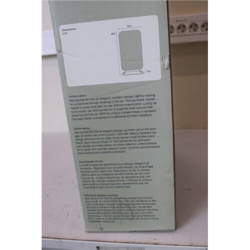 SALE OUT. Mill AB-H1500DN 1500W Oil Filled Radiator, White Mill DAMAGED PACKAGING