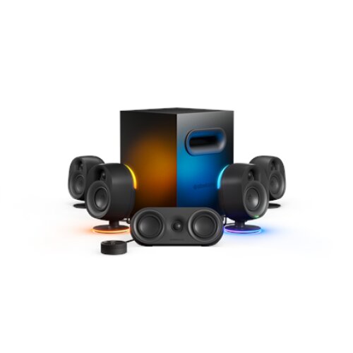 SteelSeries Arena 9 Computer Speakers, Bluetooth, Wireless connection, Black