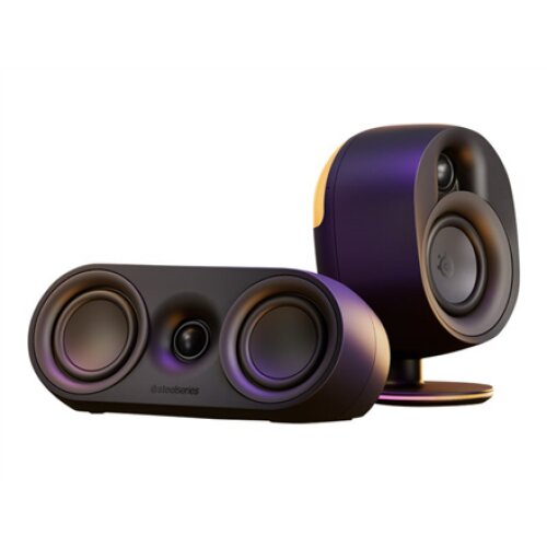 SteelSeries Arena 9 Computer Speakers, Bluetooth, Wireless connection, Black