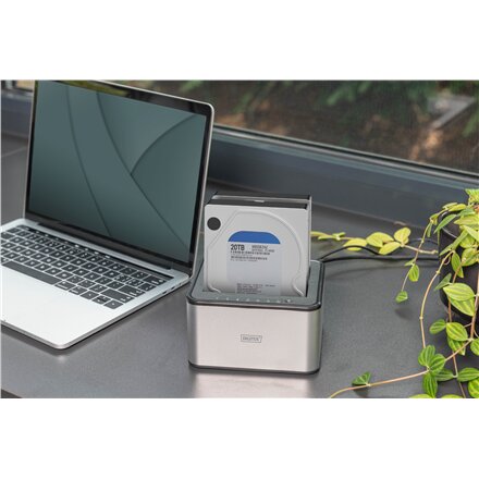 Digitus USB 3.0 dual SATA HDD Docking Station 2.5/3.5