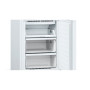 Bosch , Serie 2 Refrigerator , KGN33NWEB , Energy efficiency class E , Free standing , Combi , Height 176 cm , No Frost system , Fridge net capacity 193 L , Freezer net capacity 89 L , 42 dB , White