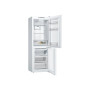 Bosch , Serie 2 Refrigerator , KGN33NWEB , Energy efficiency class E , Free standing , Combi , Height 176 cm , No Frost system , Fridge net capacity 193 L , Freezer net capacity 89 L , 42 dB , White
