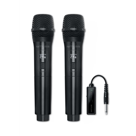 Muse , Dual Wireless Microphones , MC-50 WI , Black