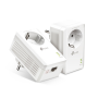 TP-LINK , AV1000 Gigabit Passthrough Powerline Adapter , TL-PA7017P , 1000 Mbit/s , Ethernet LAN (RJ-45) ports 1 , No Wi-Fi , Extra socket