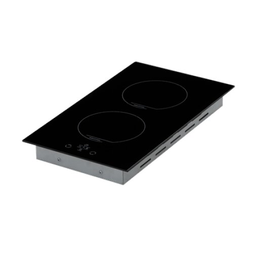 Simfer , Hob , H3.020.DEISP , Induction , Number of burners/cooking zones 2 , Touch , Timer , Black