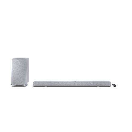 Sharp , 5.1.2 Dolby Atmos/DTS:X Soundbar with Wireless Subwoofer , HT-SBW55121(SL) , Bluetooth