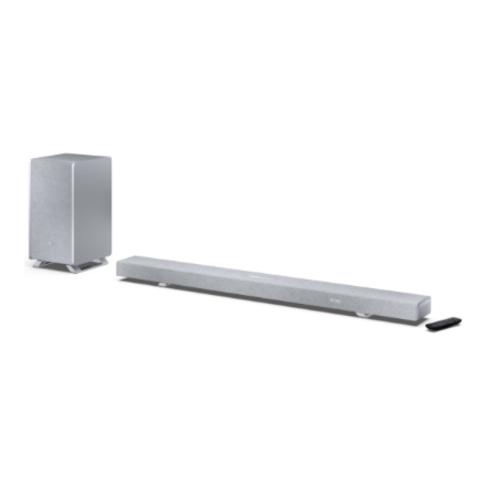 Sharp , 5.1.2 Dolby Atmos/DTS:X Soundbar with Wireless Subwoofer , HT-SBW55121(SL) , Bluetooth