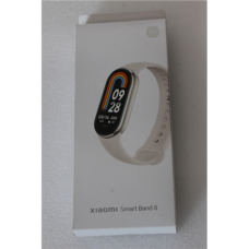 SALE OUT. Xiaomi Smart Band 8, Champagne Gold , Xiaomi Smart Band 8 , Fitness tracker , AMOLED , Touchscreen , Heart rate monitor , Activity monitoring Yes , Waterproof , Bluetooth , USED, DIRTY , Champagne Gold
