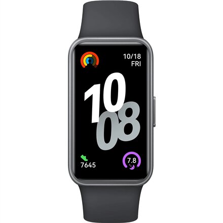 Huawei Band 10 , 1.47 inch AMOLED , Touchscreen , Heart rate monitor , Waterproof , Bluetooth , Black