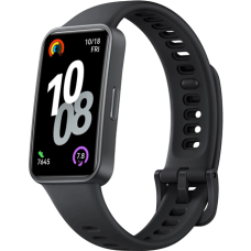 Huawei Band 10 , 1.47 inch AMOLED , Touchscreen , Heart rate monitor , Waterproof , Bluetooth , Black