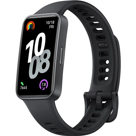 Huawei Band 10 , 1.47 inch AMOLED , Touchscreen , Heart rate monitor , Waterproof , Bluetooth , Black