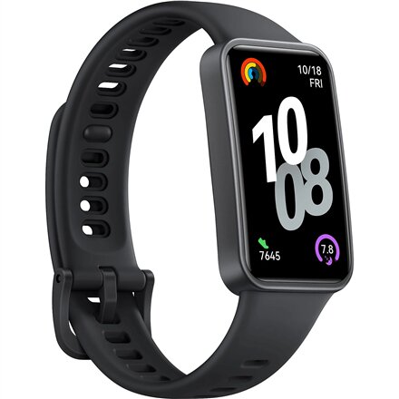 Huawei Band 10 , 1.47 inch AMOLED , Touchscreen , Heart rate monitor , Waterproof , Bluetooth , Black