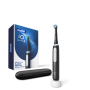 Oral-B Electric Toothbrush iO4 Rechargeable, For adults, Number of brush heads included 1, Black, Number of teeth brushing modes 4
