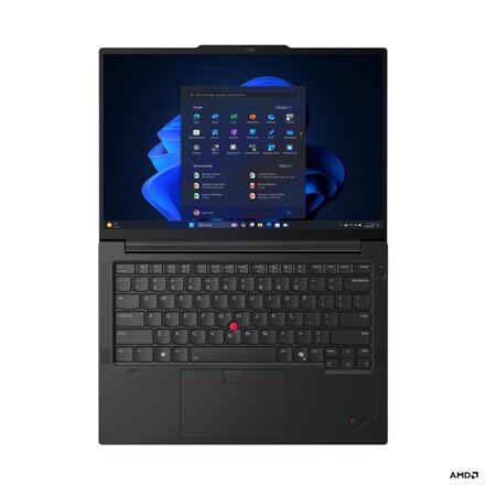 Lenovo ThinkPad E14 G8 AMD , Black , 14 , IPS , WUXGA , 1920 x 1200 pixels , Anti-glare , AMD Ryzen AI 5 , 330 , 16 GB , SODIMM DDR5 , Solid-state drive capacity 512 GB , AMD Radeon 820M Graphics , Windows 11 Pro , 802.11be , Bluetooth version 5.4 , Keybo