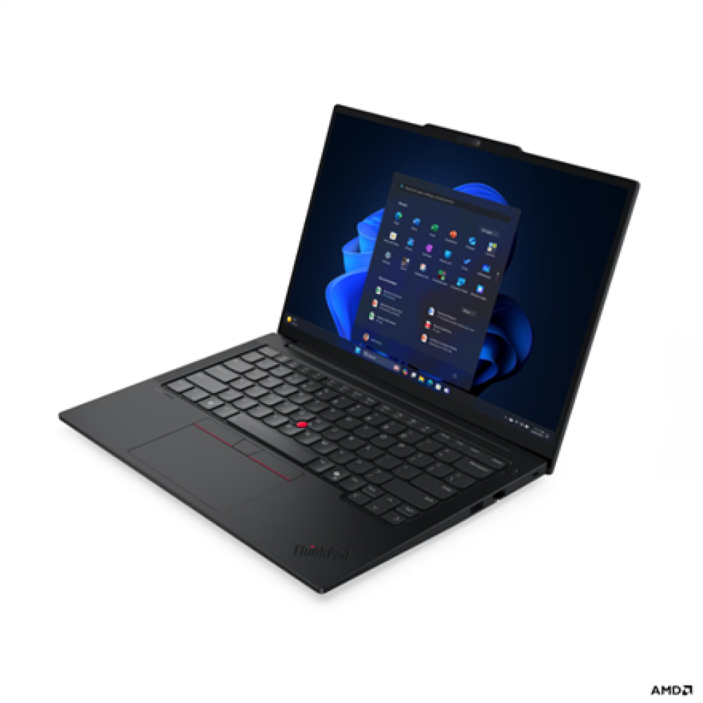 Lenovo ThinkPad E14 G8 AMD , Black , 14 , IPS , WUXGA , 1920 x 1200 pixels , Anti-glare , AMD Ryzen AI 5 , 330 , 16 GB , SODIMM DDR5 , Solid-state drive capacity 512 GB , AMD Radeon 820M Graphics , Windows 11 Pro , 802.11be , Bluetooth version 5.4 , Keybo
