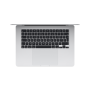 Apple MacBook , Air , Silver , 15 , IPS , 2880 x 1864 pixels , Apple M4 , 24 GB , Solid-state drive capacity 512 GB , Apple M4 chip 10-core CPU/10-core GPU , macOS , 802.11ax , Bluetooth version 5.0 , Keyboard language English , Keyboard backlit