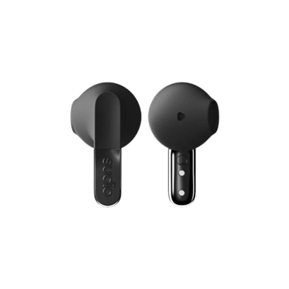 Sudio Earbuds , N3 , Bluetooth , On-ear , Microphone , Onyx Black , Wireless