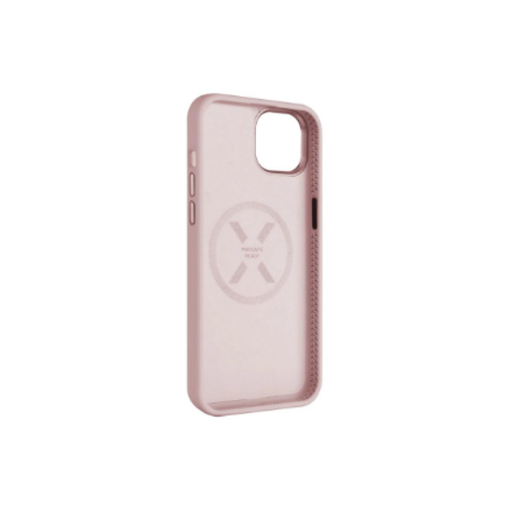 Fixed MagFlow , Back cover , Apple , iPhone 16 Pro , Liquid silicon , Pink