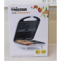 SALE OUT. , Tristar , Sandwich maker XL , SA-3065 , 1300 W , Number of plates 1 , Number of pastry 4 , White , DAMAGED PACKAGING, SCRATCHED ON BACK