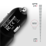 AXAGON Dual car charger, 24W , PWC-5V5