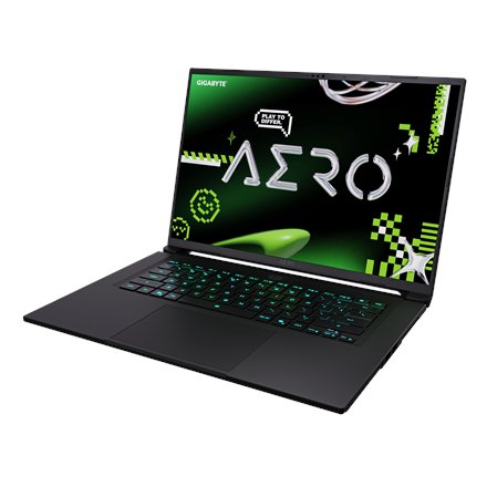 Gigabyte AERO X16 Gaming 1VH , Space Gray , 16 , IPS , WQXGA , IPS pixels , 165 Hz , Anti-glare , AMD Ryzen Al 7 , 350 , 16 GB , SO-DIMM DDR5 , Solid-state drive capacity 1000 GB , NVIDIA GeForce RTX 5060 , GDDR7 , 8 GB , Windows 11 Home , 802.11ax , Blue