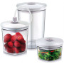 Caso , Vacuum Canister Set , 01260 , 3 canisters , White/Transparent