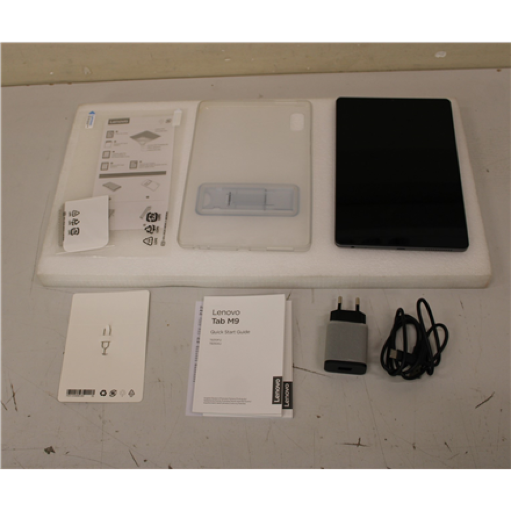 SALE OUT. Lenovo Tab M9 9HD TB310FU MediaTek Helio G80/4GB/64GB/ARM Mali-G52 MC2 GPU/Android 12/Grey/Touch/2Y Warranty , Lenovo Tab (without power adapter) , M9 TB310FU , HD , 9 , Grey , IPS , 1340 x 800 pixels , MediaTek Helio G80 , 4 GB , Soldered LPDDR