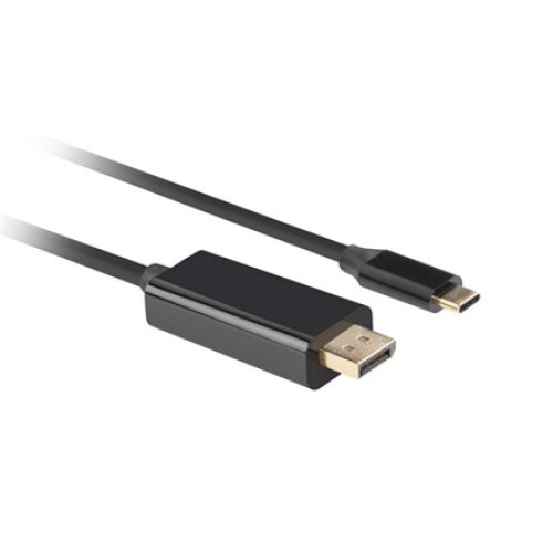 Lanberg USB-C to DisplayPort Cable, 3 m 4K/60Hz, Black , Lanberg , USB-C to DisplayPort Cable , CA-CMDP-10CU-0030-BK , 3 m