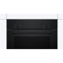 Bosch Oven , HBF010BA1 , 66 L , Electric , Manual , Knobs , Height 59.5 cm , Width 59.4 cm , Black