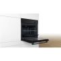 Bosch Oven , HBF010BA1 , 66 L , Electric , Manual , Knobs , Height 59.5 cm , Width 59.4 cm , Black