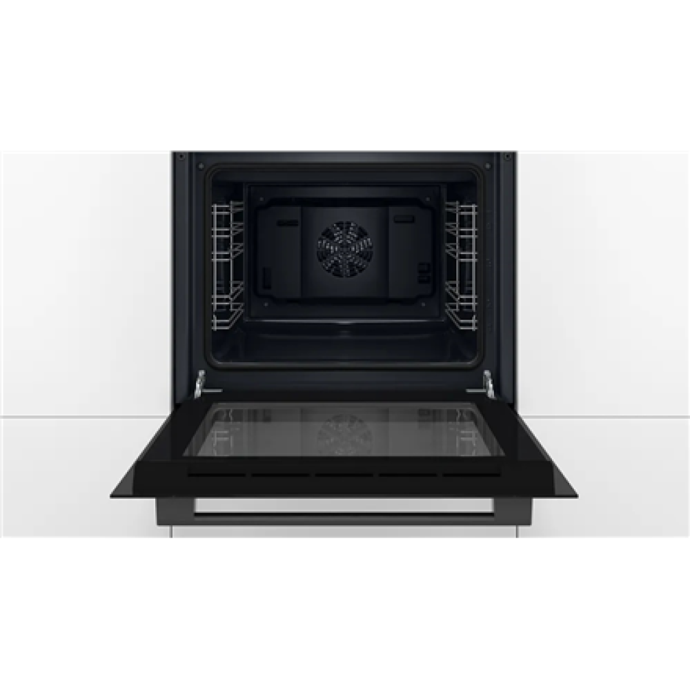 Bosch Oven , HBF010BA1 , 66 L , Electric , Manual , Knobs , Height 59.5 cm , Width 59.4 cm , Black