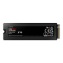 Samsung , 990 PRO with Heatsink , 2000 GB , SSD form factor M.2 2280 , Solid-state drive interface M.2 NVMe , Read speed 7450 MB/s , Write speed 6900 MB/s